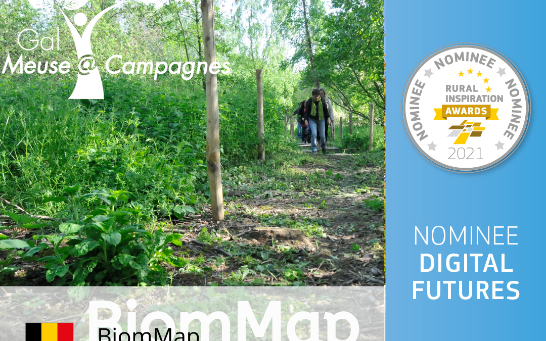 BiomMap est nominé aux Rural Inspiration Awards 2021